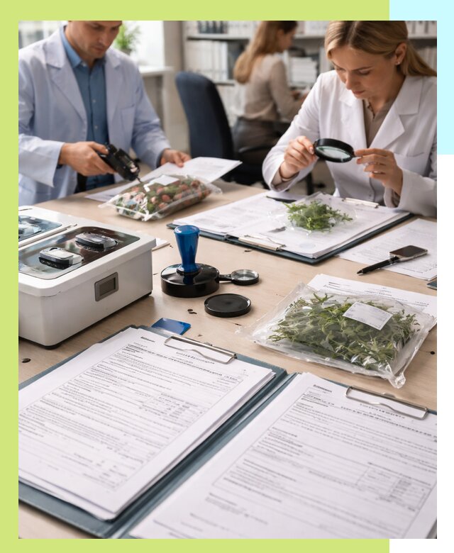 Оформление карантинного сертификата для растений в Юбилейном