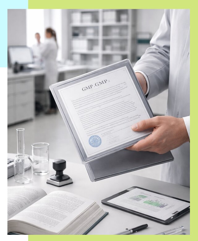 Сертификат GMP в Юбилейном под ключ от 87576 р. | Алешин-Юбл