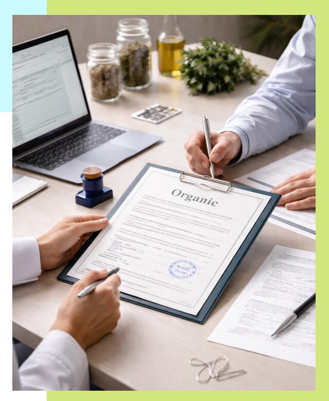 Оформление сертификат органик в Юбилейном от 30909 р. | Алешин-Юбл
