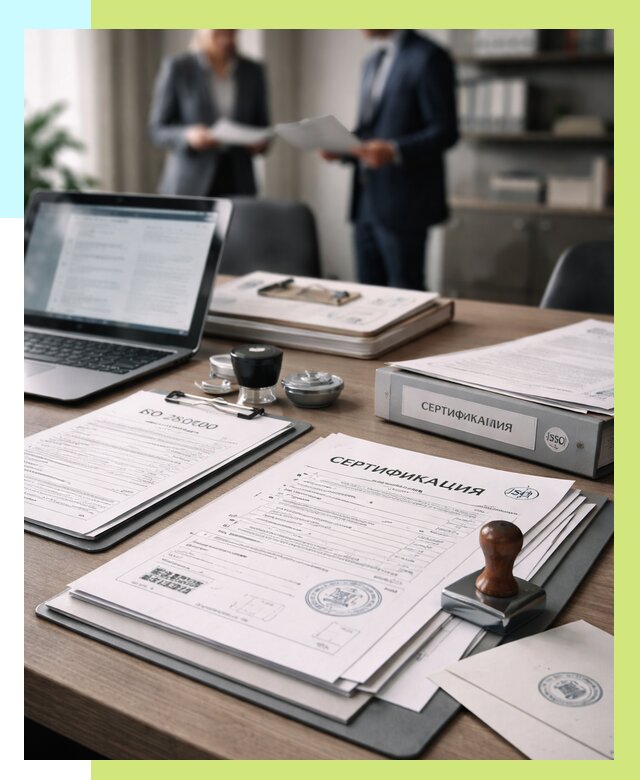 Сертификат ISO 28000 в Юбилейном под ключ от 82424 р. - Алешин-Юбл