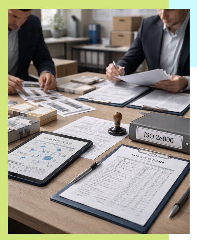 Получение сертификата ISO 28000 по безопасности цепи поставок в Юбилейном