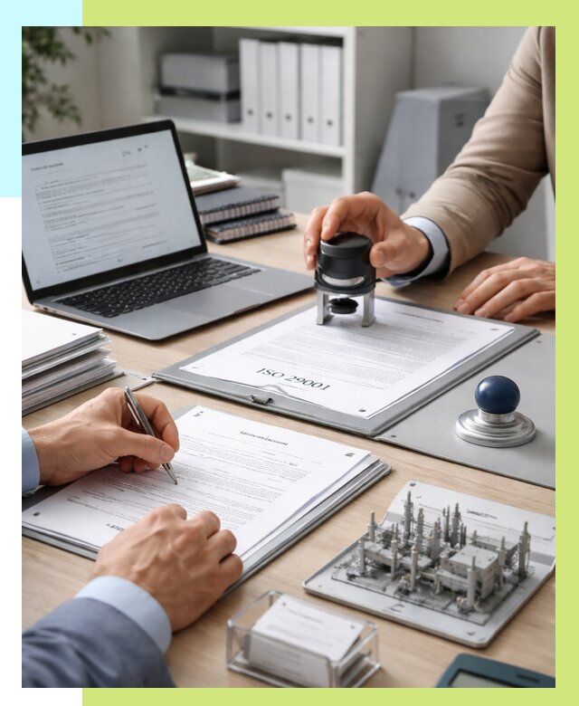 Сертификат ISO 29001 в Юбилейном под ключ от 77273 р. | Алешин-Юбл