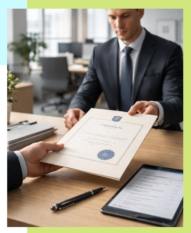 Сертификат ISO 30301 в Юбилейном от 36061 р. | Алешин-Юбл - под ключ