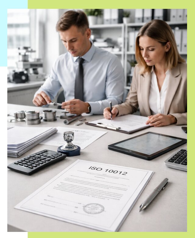 Сертификат ISO 10012 в Юбилейном от 25758 р. — Алешин-Юбл