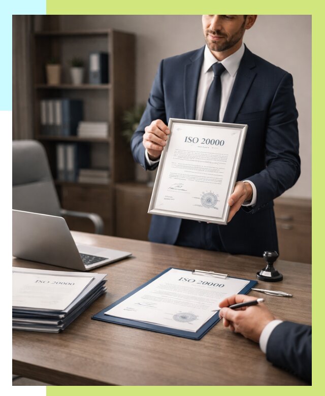 Сертификат ISO 20000 в Юбилейном под ключ от 123636 р., Алешин-Юбл