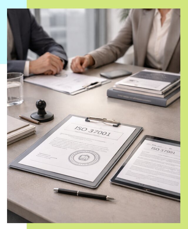 Сертификат ISO 37001 в Юбилейном оформить от 123636 р. Алешин-Юбл