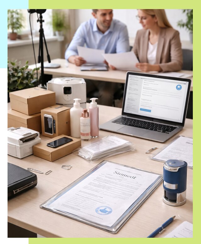 Сертификация для маркетплейсов в Юбилейном от 15455 р. | Алешин-Юбл